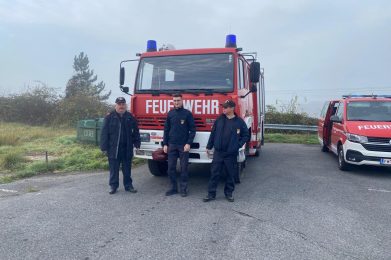 TIME TO SAY GOOD BYE: VERKAUF DES TANKLÖSCHFAHRZEUGES