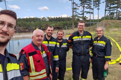WALDBRAND IN SAUBERSDORF