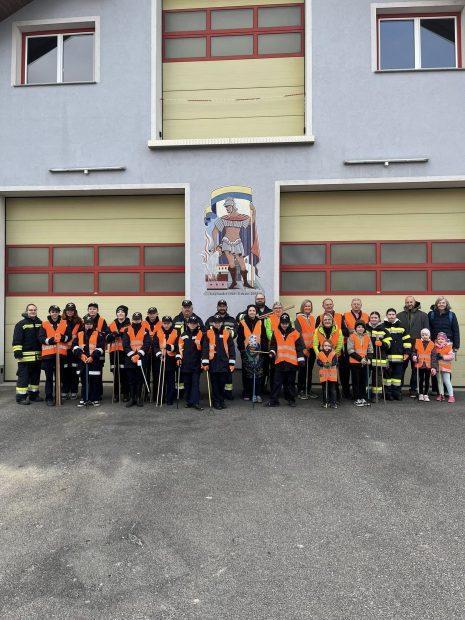 FRÜHJAHRSREINIGUNG DER GEMEINDE SCHWARZAU/STFLD. UND DER MARKTGEMEINDE LANZENKIRCHEN