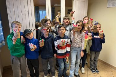 OSTERNESTER BASTELN IN DER KINDERFEUERWEHRSTUNDE