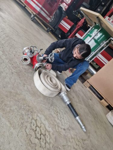 25042025 neuer FJ Wimpel  Bewerbstraining indoor 5